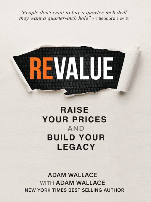 Title details for (Re)Value by Adam Wallace - Available